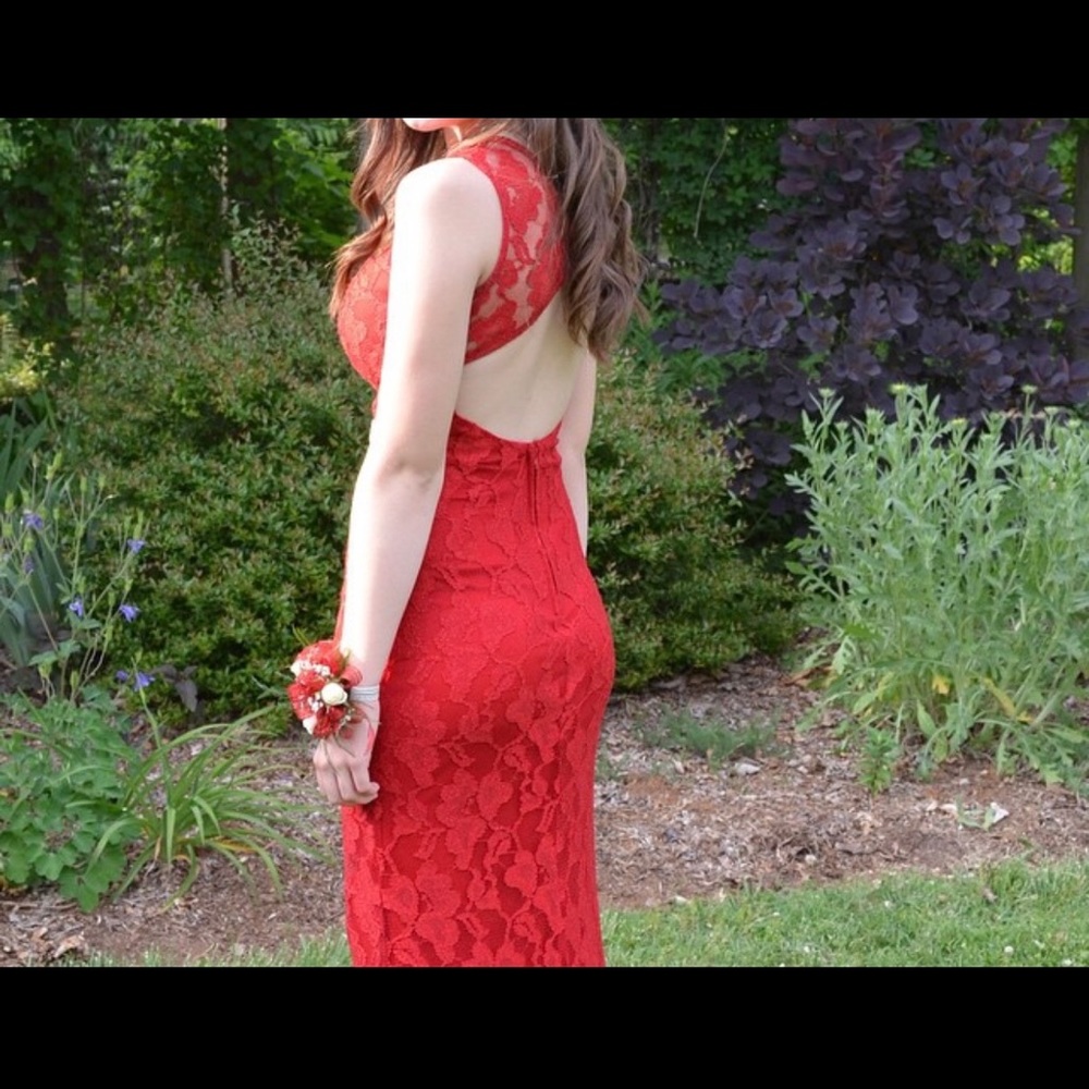 City Studio Prom Dress- Red size 1